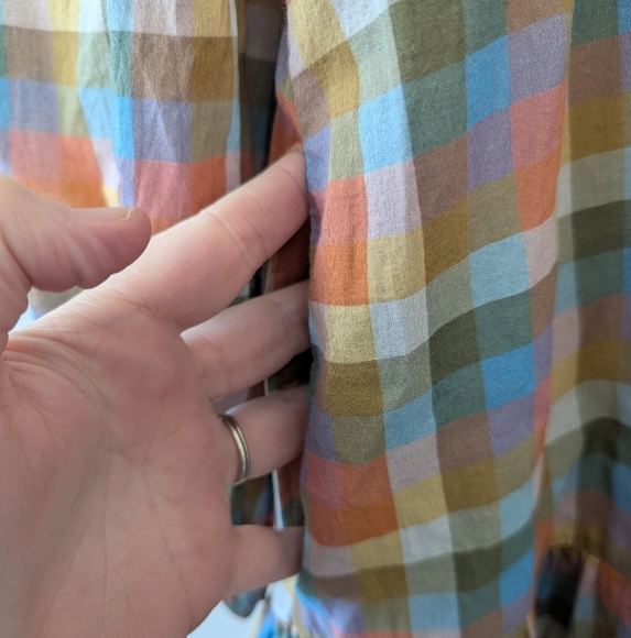 Olivia James Lucy Plaid Smocked Dress - Picture 11 of 14